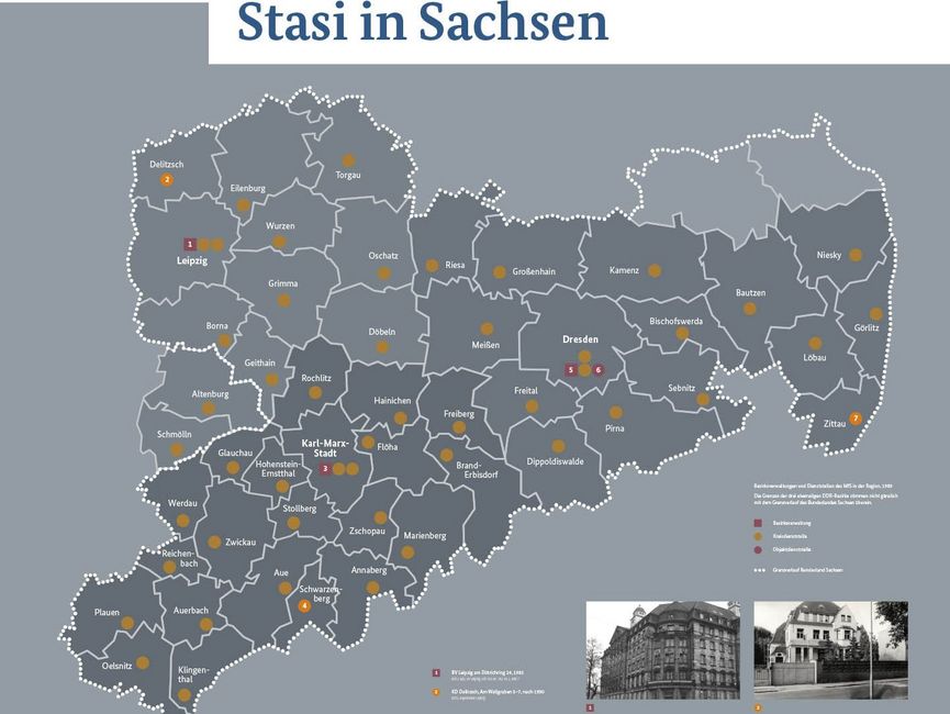Ausstellungsmodul 16 "Stasi in Sachsen"