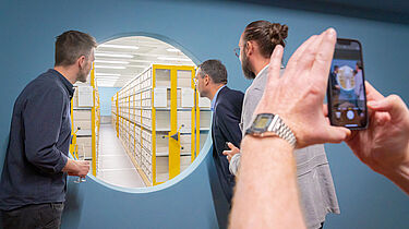 Eröffnung des neuen Archivbaus des Bundesarchivs-Stasi-Unterlagen-Archivs Chemnitz