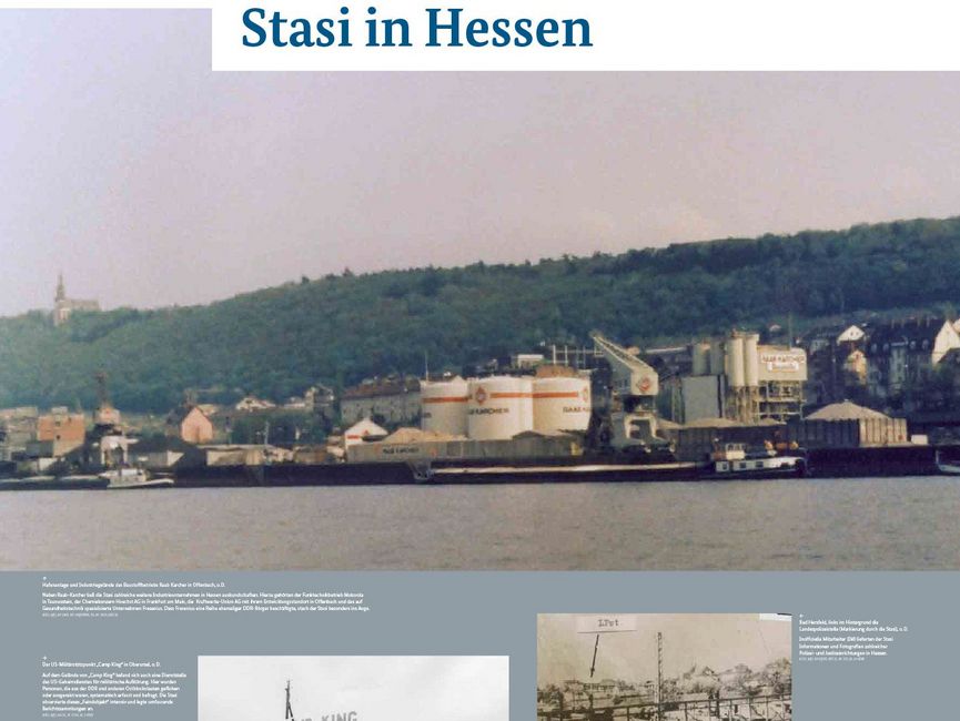 Ausstellungsmodul 136 "Stasi in Hessen"