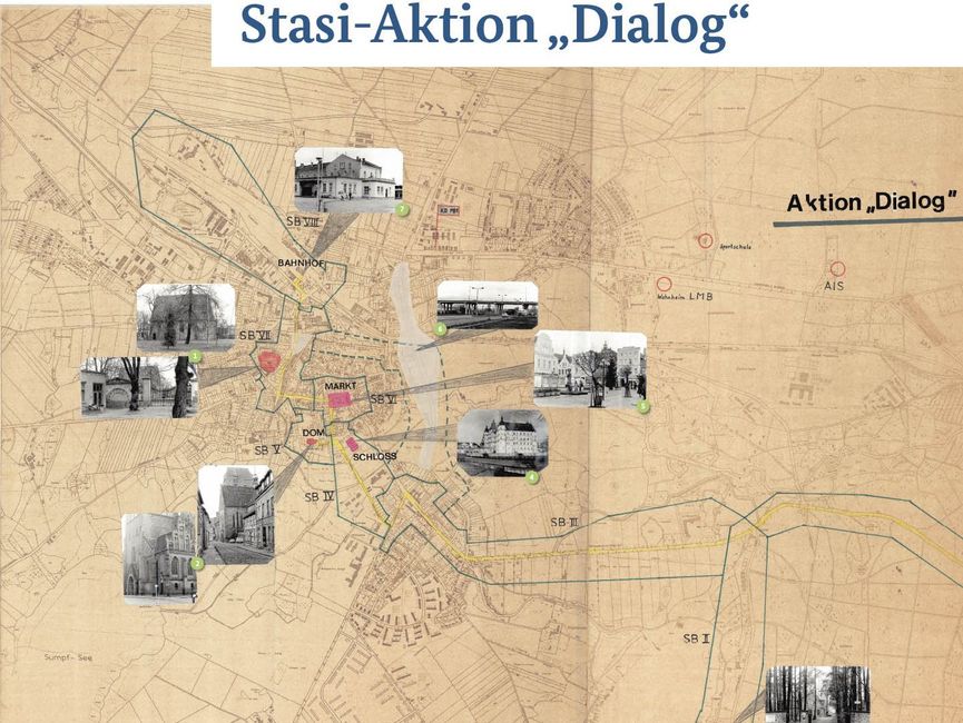 Ausstellungsmodul 14 "Stasi-Aktion Dialog"