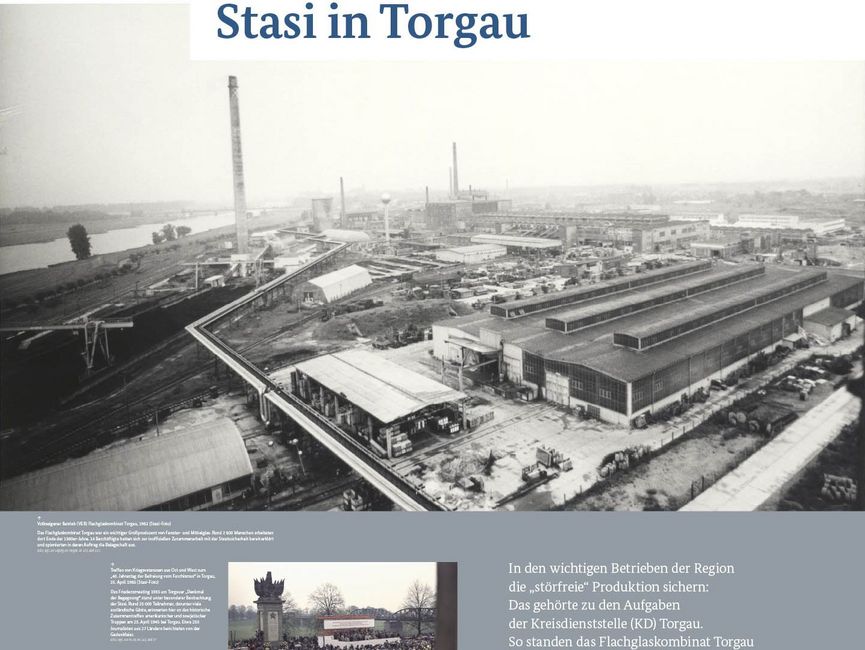 Ausstellungsmodul 116 "Stasi in Torgau"