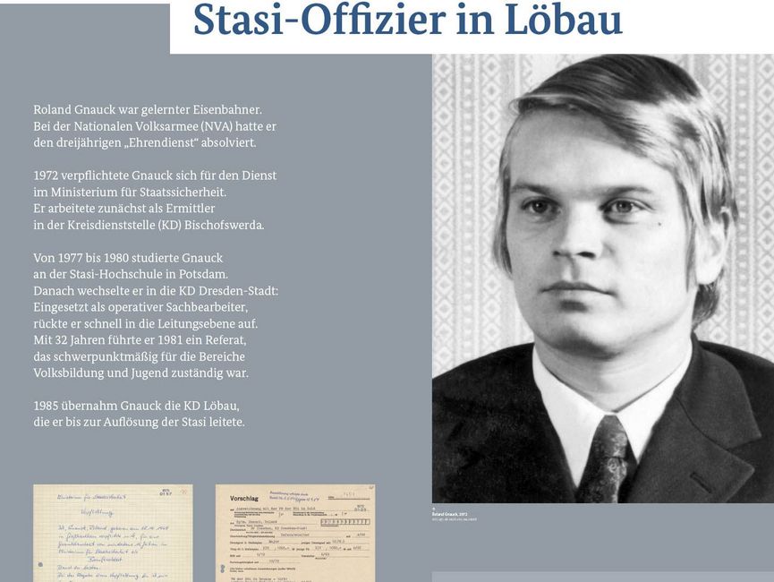 Ausstellungsmodul 70 "Stasi-Offizier in Löbau"