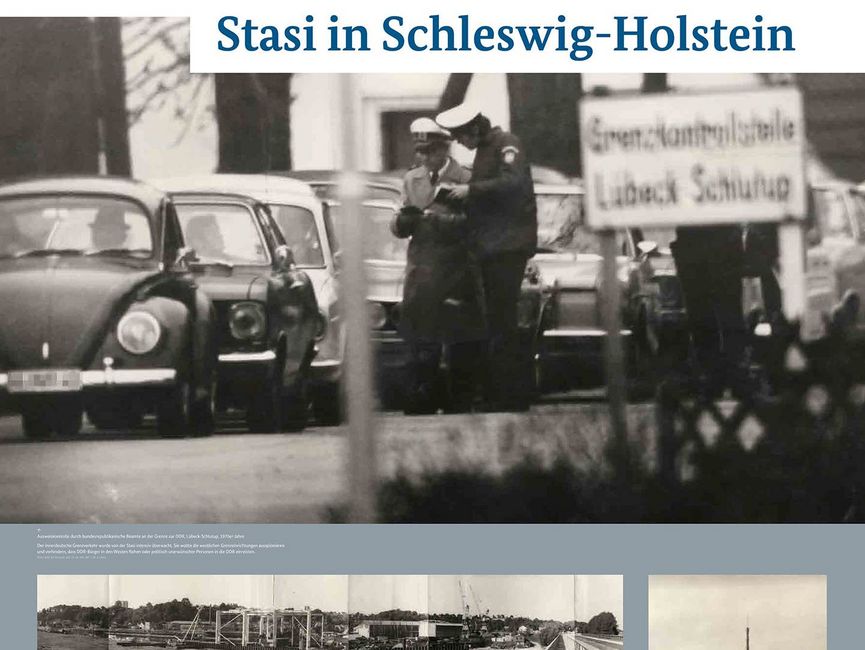 Ausstellungsmodul 124 "Stasi in Schleswig-Holstein"