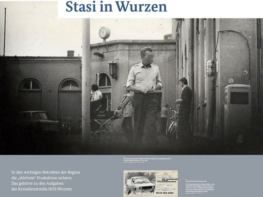 Ausstellungsmodul 18 "Stasi in Wurzen" (Fallbeispiele)