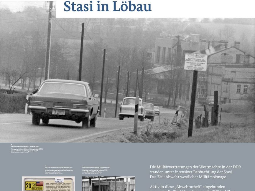 Ausstellungsmodul 72 "Stasi in Löbau"