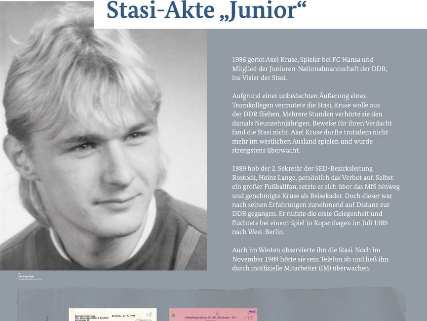 Ausstellungsmodul 12 "Stasi-Akte Junior"