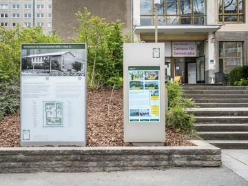 Das neue Informations- und Leitsystem in der Stasi-Zentrale. Campus für Demokratie