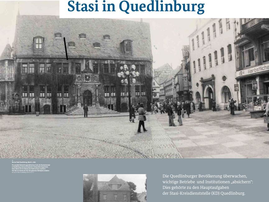 Ausstellungsmodul 126 "Stasi in Quedlinburg"
