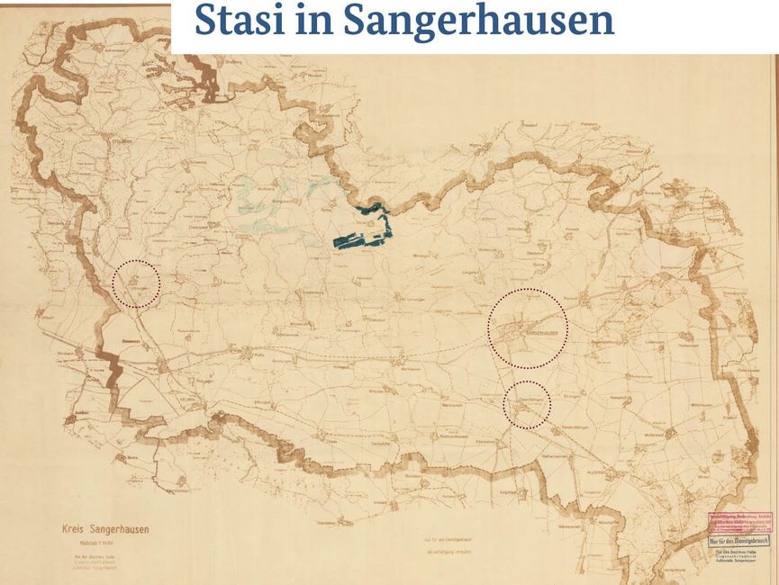 Ausstellungsmodul 21 "Stasi in Sangerhausen"