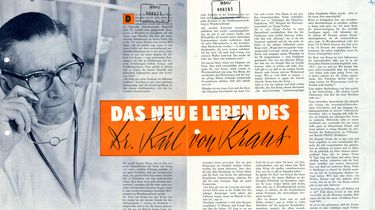 Beitrag über Karl von Kraus in der DDR Revue.
