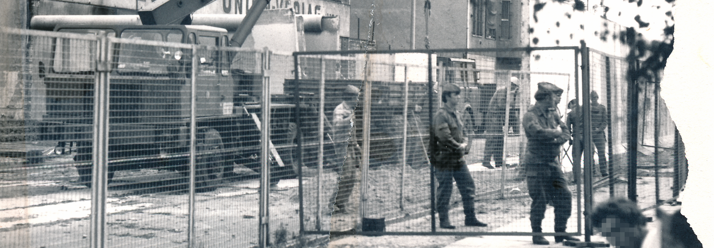 Erneuerung Berliner Mauer