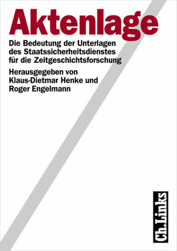 Analysen und Dokumente, Henke, Engelmann, Aktenlage
