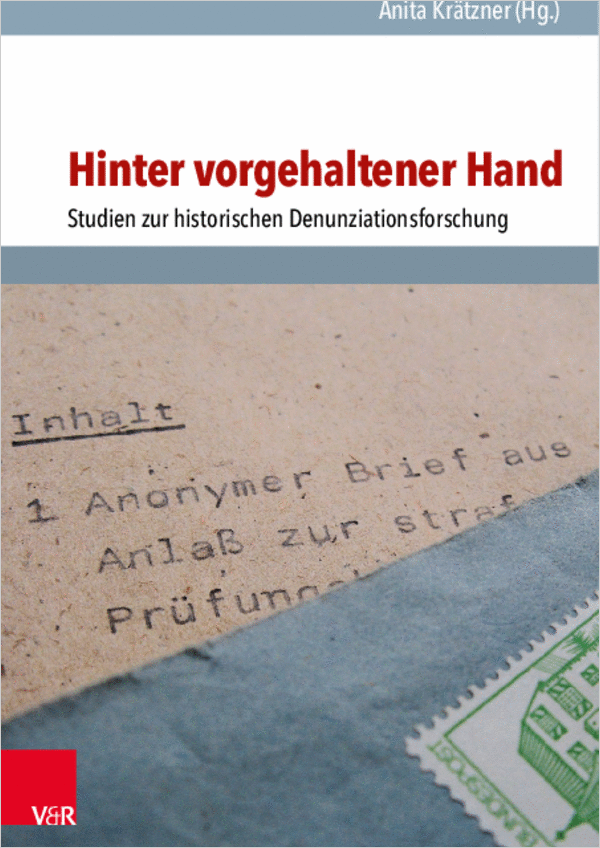Cover zu Krätzner: Hinter vorgehaltener Hand