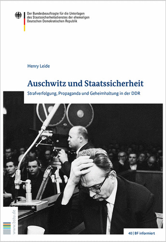 Cover der Publikation 'Auschwitz und die Staatssicherheit' von Henry Leide