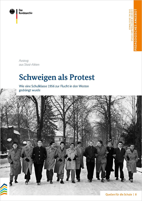 Cover der Publikation 'Schweigen als Protest'